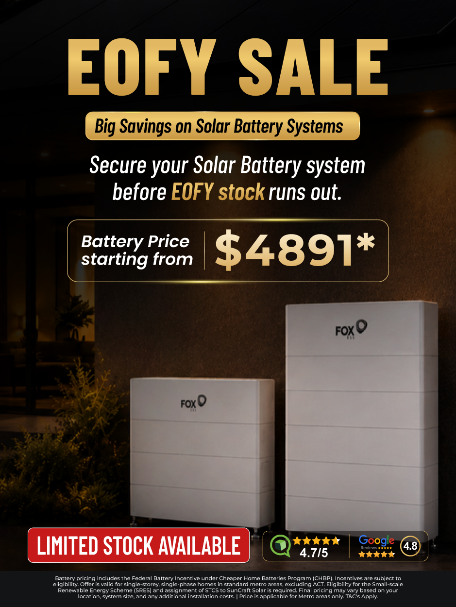 Solar panel system mobile banner