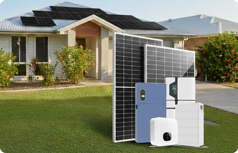 Bundled solar packages in Townsville including solar panels, inverter and optional battery for different household needs